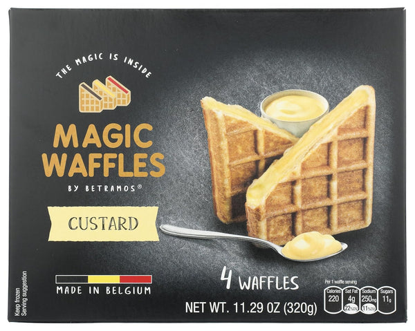 Magic Waffles Custard Filled Waffles, 11.29 OZ
