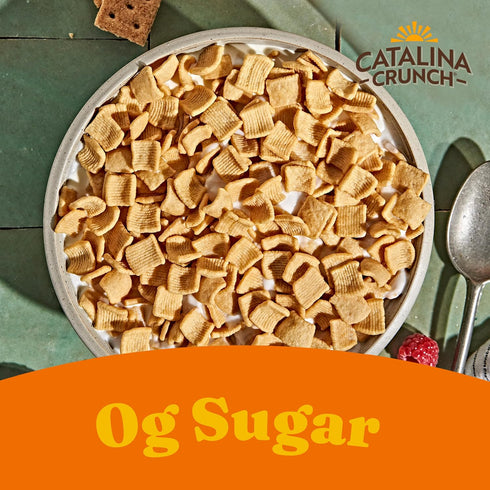 11g 8 oz. (Pack 1) Catalina Crunch Protein Cereal - Sugar Free Breakfast Cereal with of Protein - Gluten Free - Pumpkin