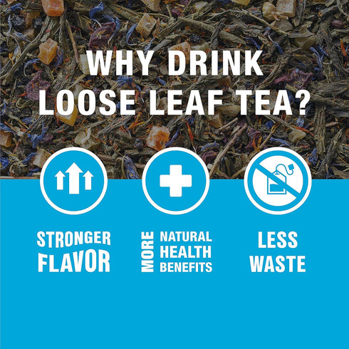 7 7 Tiesta Tea - Green Teas Dry Flight Sampler, Loose Leaf, Medium Caffeine Hot & Iced Tea, Premium Green Tea Blends