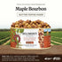 18 oz (1 Pack) Belmont Peanuts Gourmet Maple Bourbon Butter Toffee Mixer with Maple Bourbon-Spiced Sea Salt and Butter