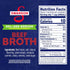 32 oz (Pack 4) Swanson Lower Sodium Beef Broth, Carton