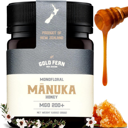 Gold Fern Honey - Raw New Zealand Manuka Honey | 8.8oz MGO
