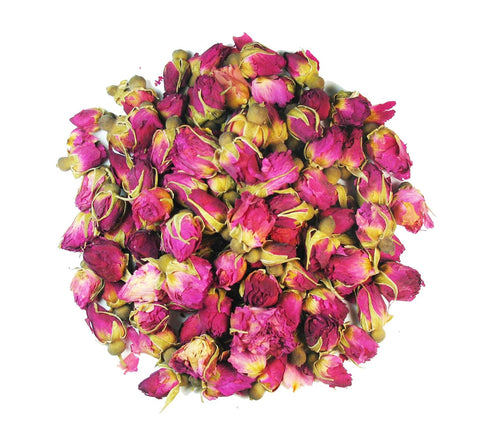 Greenhilltea Premium Dried Rose Buds, 3 OZ, Natural Healthy Herbal Tea, Fragrant Loose Leaf