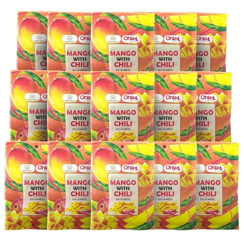 Spicy Dried Mango with Chili By Amazin Choices Vegan Sweet & Hot