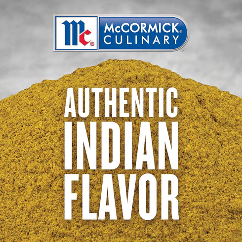 McCormick Culinary Curry Powder, 16 oz - One 16 Ounce Container of Curry Powder Spice Blend of Coriander, Turmeric, Nutmeg, Clove, and Ginger Perfect for Curries and Shrimp Dishes