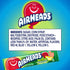 36 Count Airheads Sour Full-Size Candy Bars, Taffy, Sour Watermelon Punch, Individually Wrapped Candy