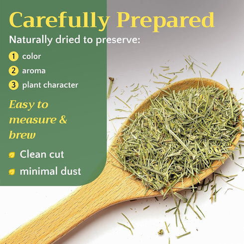 Horsetail Equisetum 8 oz Tea - Cut & Sifted Horse Tail Grass Herb - Cola de Caballo Hierba - Dried Artvense Plant