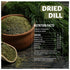 Eastanbul Dill Weed, 2.5oz Dried Dill Weed, Dry Dill Seasoning, Pure, Freshly Cut, Sifted & Dried Dil Weed, Mediterranean Dill Weed Seasoning, Top Culinary Grade Dill Weed Spice, Exquisitely Fragrant