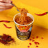 2.96 (Pack 6) Nissin Cup Noodles Stir Fry Noodles in Sauce, Fiery Chicken, Ounce