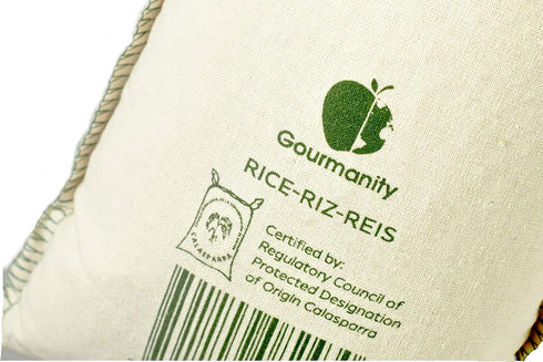2.2 lb Arroz Gourmanity Spanish Calasparra Rice for Paella, Rey del Authentic Spanish Calasparra Rice from Spain