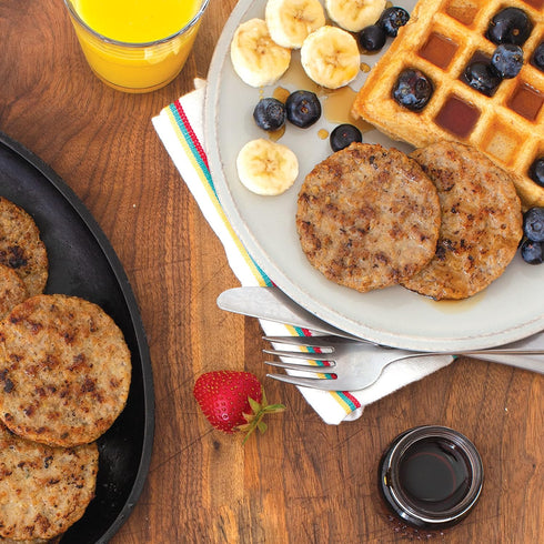 Applegate 16 oz , Chicken & Maple Breakfast Sausage Patties