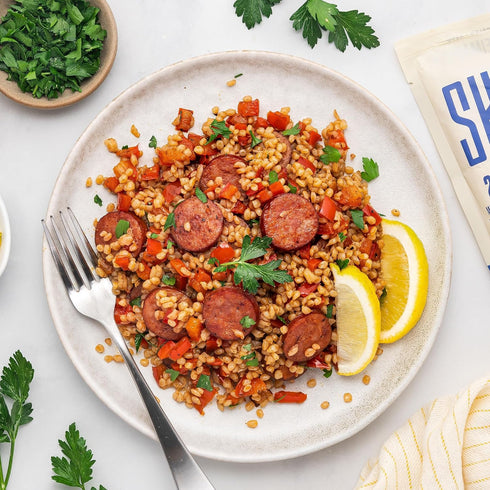 4.5 2 (6 Packs) Its Skinny Pearl Couscous Low Carb Pasta, Gluten Free, Keto & Vegan-Friendly, Shirataki Konjac