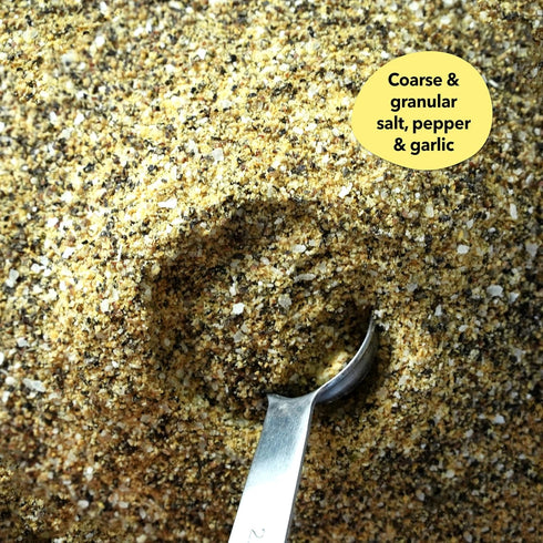 18 oz Spiceology Salt Pepper Garlic (SPG) Seasoning Premium Blend for Beef, Pork, Poultry & Veggies Ideal as Steak Rub