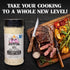 9 oz Smoke n Sanity - SPG (Salt, Pepper, Essence of Garlic Salt) Seasoning, Monash Certified Low FODMAP, Gluten Free