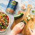 16 oz (Pack 12) BUSH'S BEST Canned Garbanzo Beans (Chickpeas), Source of Plant Based Protein and Fiber, Vegetarian, Low