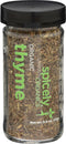 Spicely Organic Thyme 0.60 Ounce Jar, Certified Gluten Free