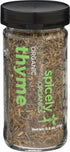 Spicely Organic Thyme 0.60 Ounce Jar, Certified Gluten Free