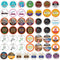 Crazy Cups Perfect Samplers Dark Roast Coffee Pods Variety Pack Sampler, Assortment