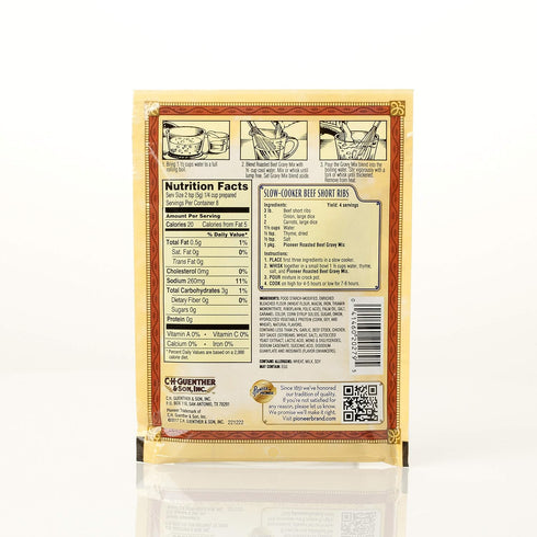 1.41 Oz (Pack 12) Pioneer, Roasted Beef Gravy Mix