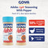 8oz. Pack 2 Adobo All Purpose Seasoning Light with Pepper by Goya, Poultry, Seafood, Meat, and Vegetable Seasoning