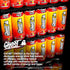 12-Pack, 16oz 200mg GHOST Energy Drink - Strawbango, - Energy & Focus & No Artificial Colors - of Natural Caffeine