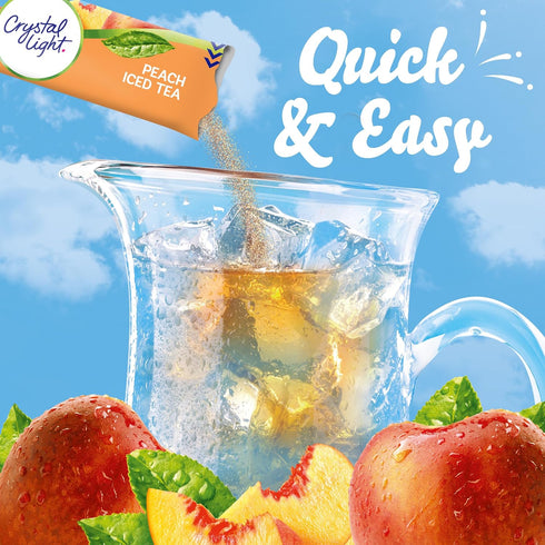 72 Packets, 1.5 oz Crystal Light Drink Mix, Pitcher for Flavorful Hydration and Shareable Refreshment, Artificially