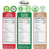3 Packs-3lb, Nafajama Premium Fonio Variety Pre-cooked Fonio Grain, Roasted Fonio Grain Organic & Toasted Fonio Flour |
