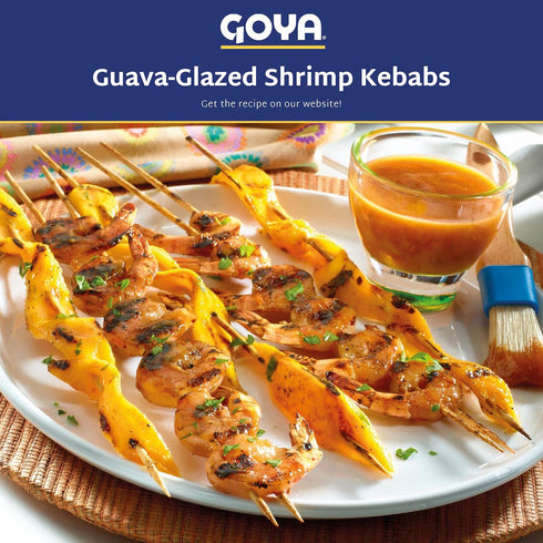 3-Pack, 17 oz Guava Puree Jelly by Goya, Guava Jelly Spread for Breakfast Pastries, Mermelada De Guayaba, Guava