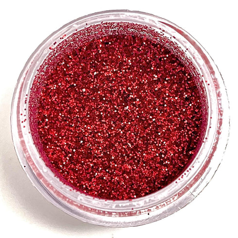 HOLIDAY RED 6 grams Luxury Diamond Dust for Christmas Cakes, Cupcakes, Cookies & Icing Decoration Supplies