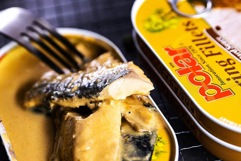 3.5-Ounce (Pack 18) MW Polar Herring in Mustard Sauce