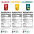 Mavuno Harvest Organic Dried Fruit Variety Pack - Dried Mango, Pineapple, Jackfruit, Healthy Vegan Snacks, 2 Ounce,