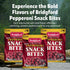 4 oz Pack 3 Bridgford Pepperoni Snack Bites of - Ready-to-Eat Pepperoni Snacks for On-The-Go Snacking - Pork and Beef