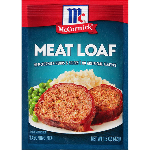 1.5 oz (Pack 12) McCormick Meat Loaf Seasoning Mix