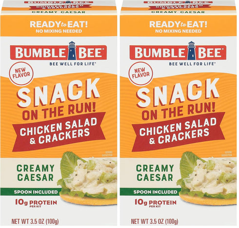 Bumble Bee Snack On The Run Creamy Caesar Chicken Salad with Crackers