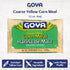12oz. Yellow Corn Meal by Goya, Harina De Maiz, Coarse Corn Flour for Cooking Polenta, Cornbread, Fish Fry, and More