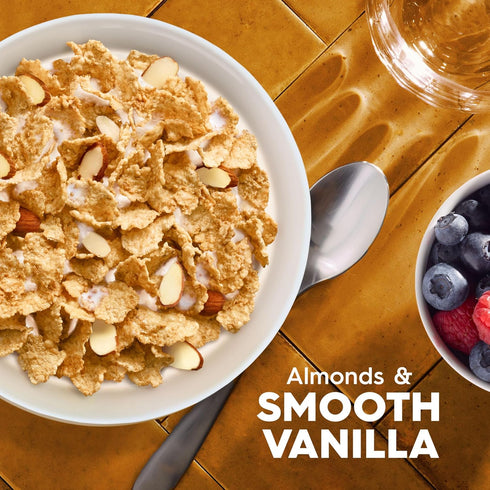 16.1oz (1 (Pack 2) Kellogg's Special K Breakfast Cereal, Fiber Cereal, Family Breakfast, Vanilla and Almond, Box Box)