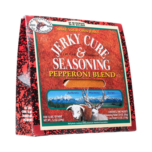 Hi Mountain Jerky Cure & Seasoning Kit, Pepperoni Blend