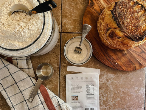 Shes Rooted Home Sourdough Starter Culture | Artisan Style Live Active Starter For Baking Sourdough Bread | Perfect