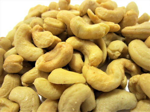 2 LBS Roasted & Salted Cashews by Its Delish Bulk Bag Roasted with Sea Salt Kosher Long-lasting Jar Energetic, Healthy