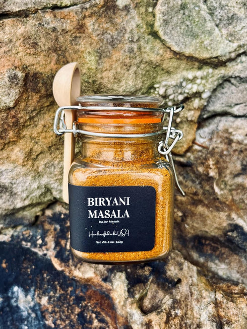 4 oz. Gourmet Biryani Masala - | Handcrafted, authentic Indian spice blend, perfect for stews, meat and rice, chana