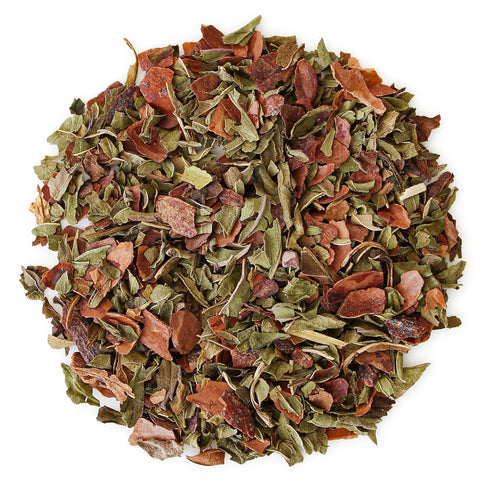 3550 Teabloom Chocolate Mint Loose Leaf Herbal Tea with Cocoa Husk & Peppermint | Dessert-Inspired Caffeine-Free Blend