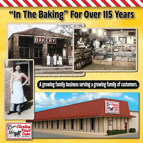 3-Lb. Packed 3 Pack Claxton Fruit Cake Regular Recipe | Old Fashioned Holiday Fruitcake in Signature Claxton Individual