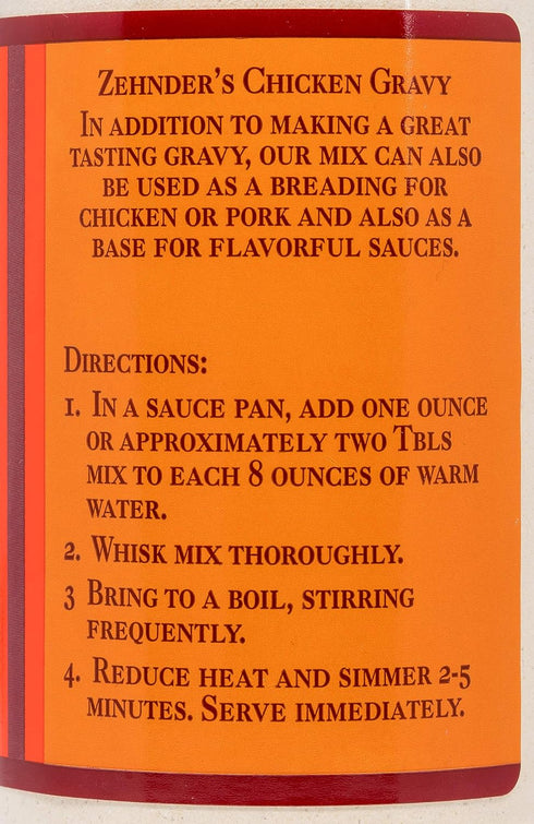 Zehnder's of Frankenmuth (9 Oz) Zehnders Chicken Gravy Mix