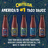 8 Ortega Sweet & Spicy Mole Taco Sauce, Sweet and Spicy Sauce and Marinade, Ounce