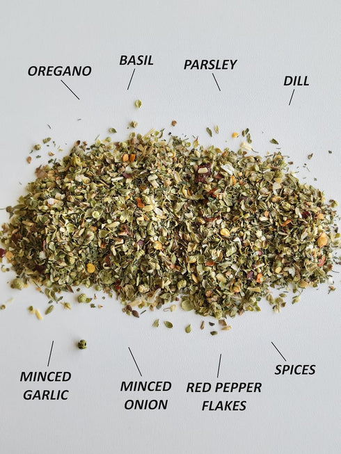 GOGREEK Greek Freak Herb Blend, 4oz - Premium Quality Seasoning for Pork, Chicken, Beef, Vegetables