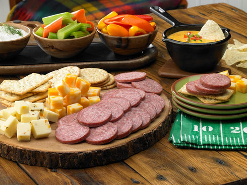 Summer 1/20oz, Johnsonville Beef Sausage Good Source of Protein, Great for Charcuterie & Cheese