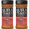 Rufus Teague Fish Rub, 2 Pack, Premium Barbecue Seasoning & Dry Rub