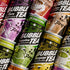 HYOJATEM (Pack 12) (16.6oz/can) (6 2)) of INOTEA Bubble Tea | Choose One Flavor: Brown Sugar, Taro, Honeydew, Banana