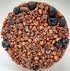 2oz Paktli Organic Alegra Bites Dark Chocolate with Blueberry & Cacao Nibs, Bag, Organic Ancient Grain Snack