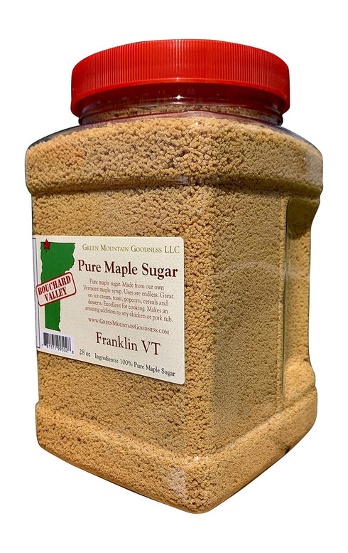 LIUMUE Green Mountain Goodness, Pure Vermont Maple Sugar- Vermont Grade A (All Natural Sweetener)